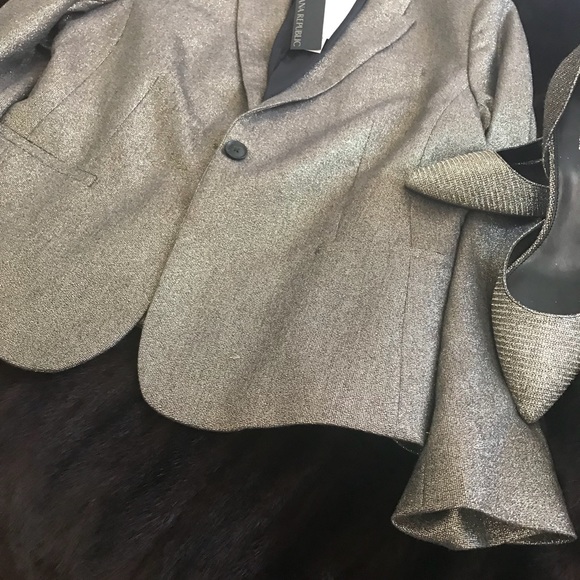 NWT Banana Republic shimmering blazer - Picture 2 of 6